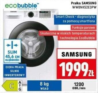 Neopunkt Pralka SAMSUNG WW8NK52E3PW oferta