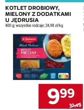 Netto Kotlet drobiowy z marchewką groszkiem i puree oferta