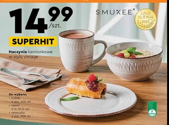 Biedronka Kubek kamionkowy vintage 400 ml oferta