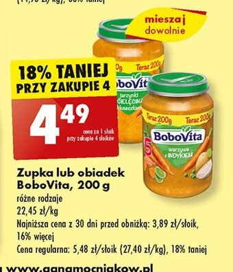 Biedronka Jarzynki z cielęciną i kluseczkami oferta