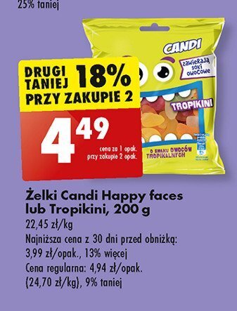 Biedronka Żelki tropikalne oferta