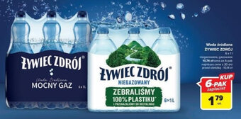 Carrefour Woda źródlana ŻYWIEC ZDRÓJ 6x1l oferta