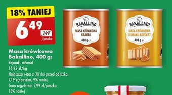 Biedronka Masa krówkowa advocat oferta