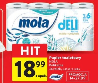 Intermarche Papier toaletowy MOLA 16 rolek oferta