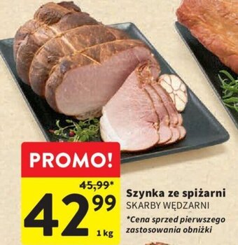 Intermarche Szynka ze spiżarni SKARBY WĘDZARNI 1kg oferta