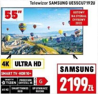 Neopunkt Telewizor SAMSUNG UE55CU7192U oferta