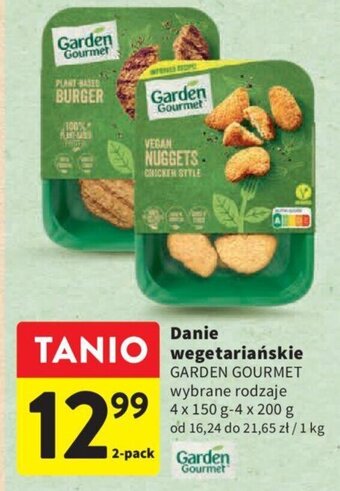 Intermarche Danie wegetariańskie GARDEN GOURMET 4x150g oferta