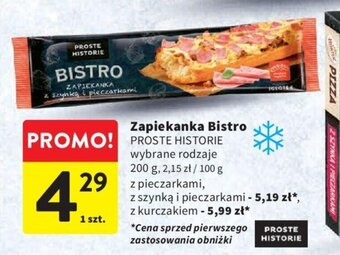Intermarche Zapiekanka Bistro PROSTE HISTORIE 200g oferta