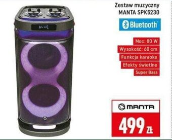 Neopunkt Zestaw muzyczny MANTA SPK5230 oferta