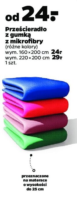 Netto Prześcieradło mikrofibra z gumką 160 x 200 cm oferta