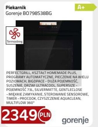 Kakto Piekarnik Gorenje BO798538BG oferta