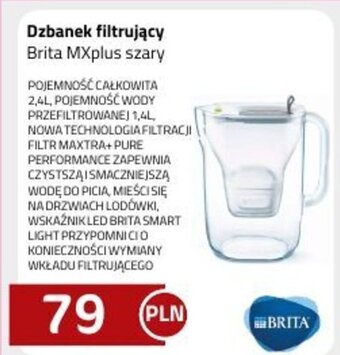 Kakto Dzbanek filtrujący Brita MXplus szary oferta