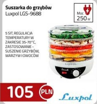 Kakto Suszarka do grzybów Luxpol LGS-9688 oferta