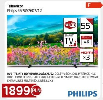 Kakto Telewizor Philips 55PUS7607/12 oferta