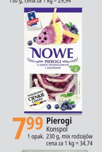 E.Leclerc Pierogi z serem i jagodami oferta