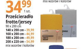 E.Leclerc Prześcieradło frotte 180 x 200 cm oferta