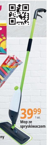 E.Leclerc Mop ze spryskiwaczem oferta