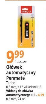E.Leclerc Ołówek automatyczny + grafity oferta