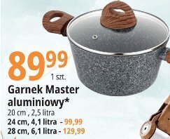 E.Leclerc Garnek z pokrywką master 24 cm 4.1 l oferta