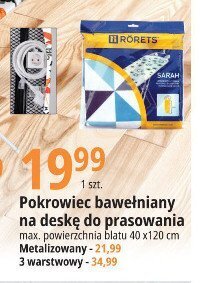 E.Leclerc Pokrowiec 3-warstwowy na deskę 40 x 120 cm oferta
