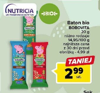 Carrefour Batonik wsiany rodzynkowo-marchewkowy oferta