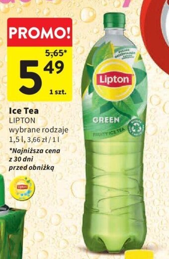 Intermarche Ice Tea LIPTON 1,5 l oferta