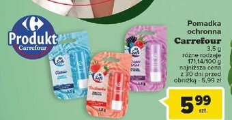 Carrefour Pomadka do ust owoce leśne oferta
