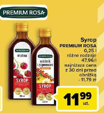 Carrefour Syrop z malin oferta