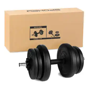 Decathlon Zestaw 1 hantli spokey 10kg oferta