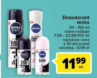 Carrefour Dezodorant NIVEA 50-150 ml oferta