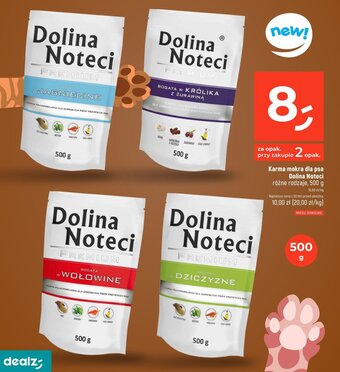 Dealz Karma mokra dla psa Dolina Noteci, 500 g oferta