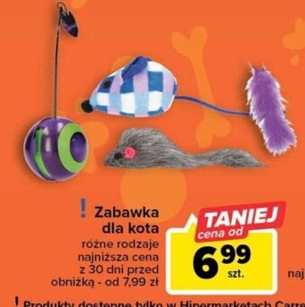 Carrefour Zabawka dla kota oferta