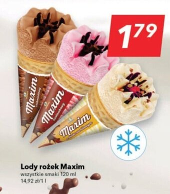 Lewiatan Lody rożek Maxim 120 ml oferta
