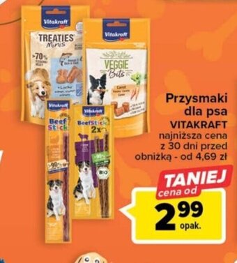 Carrefour Przysmaki dla psa VITAKRAFT oferta