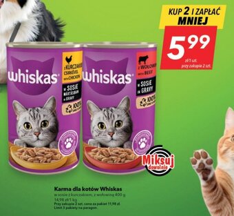 Karma dla kotów Whiskas 400 g