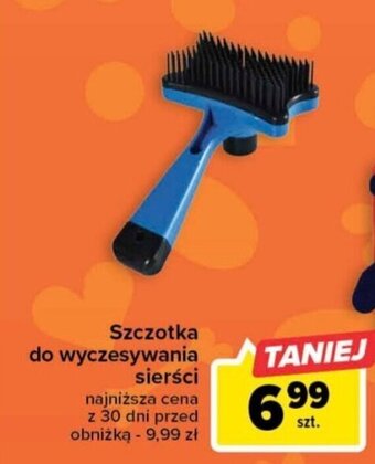Carrefour Szczotka do wyczesywania sierści oferta