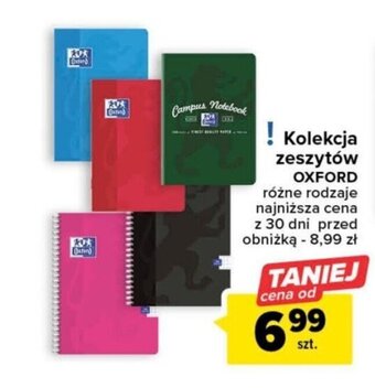 Carrefour Kolekcja zeszytów OXFORD oferta