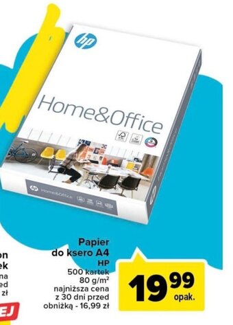 Carrefour Papier do ksero A4 HP oferta