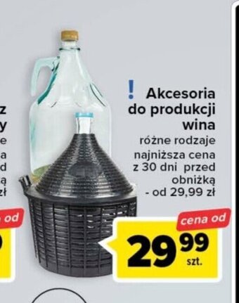 Carrefour Akcesoria do produkcji wina oferta