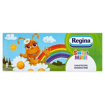 Drogerie Laboo Regina świat milli chusteczki higieniczne 10 x 9 sztuk oferta