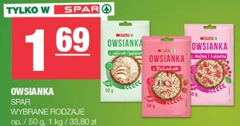 Spar Owsianka spar oferta