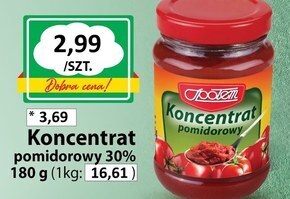Społem Koncentrat pomidorowy społem oferta