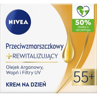 Drogerie Laboo Nivea przeciwzmarszczkowy + rewitalizujący krem na dzień spf 15 55+ 50 ml oferta