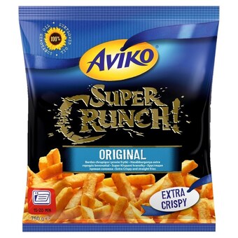 Spar Aviko super crunch original bardzo chrupiące i proste frytki 750 g oferta
