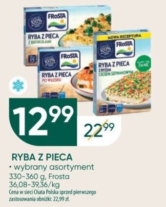 FROSTA RYBA Z PIECA 330-360g