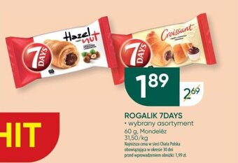 Chata Polska ROGALIK 7DAYS 60 g, Mondelez oferta