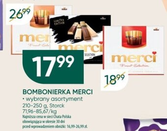 Chata Polska BOMBONIERKA MERCI 210-250g, Storck oferta