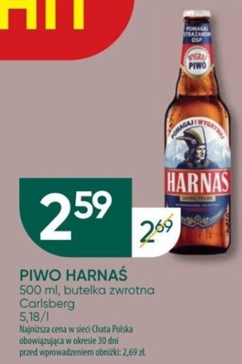 Chata Polska PIWO HARNAŚ 500 ml, Carlsberg oferta