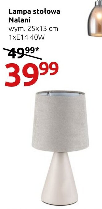 Black Red White Lampa stołowa Nalani wym. 25x13 cm oferta