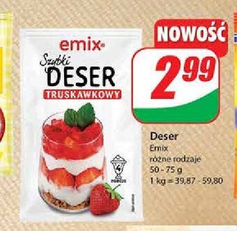 Dino Szybki deser truskawkowy oferta